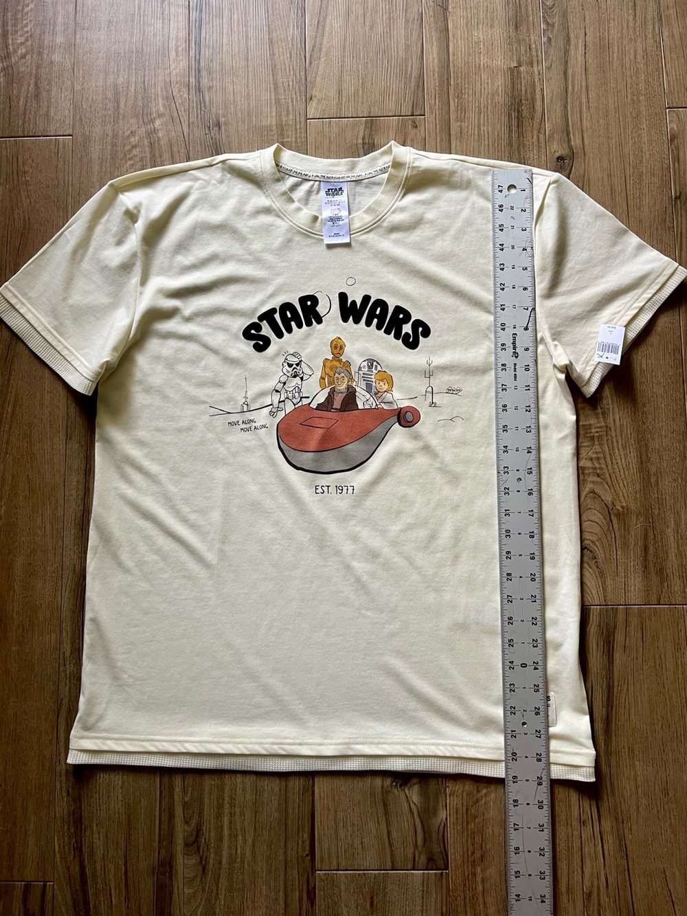 Disney Star Wars Cream Graphic Tee - Picture 3 of 10